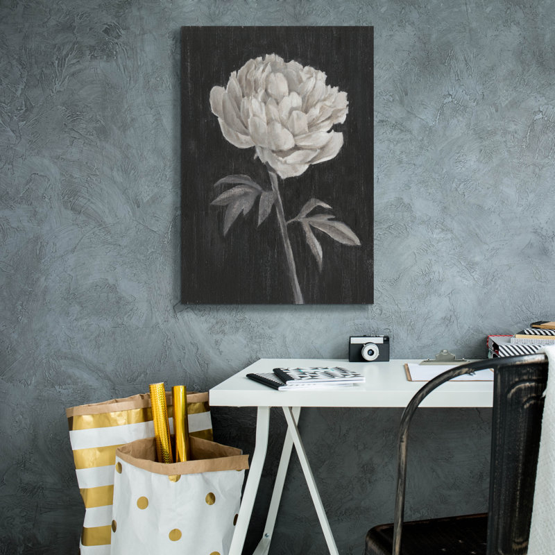 «Flowers 1» par Ethan Harper, art mural sur toile, 18 po x 26 po