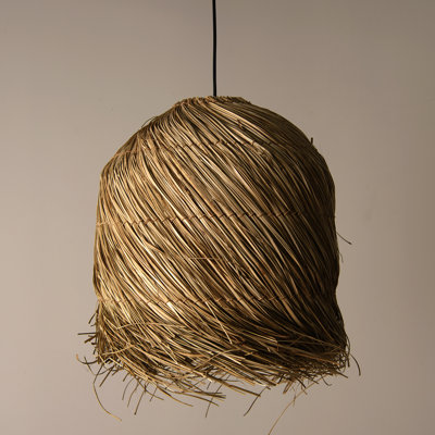 1 - Light Natural Unique/Statement Pendant