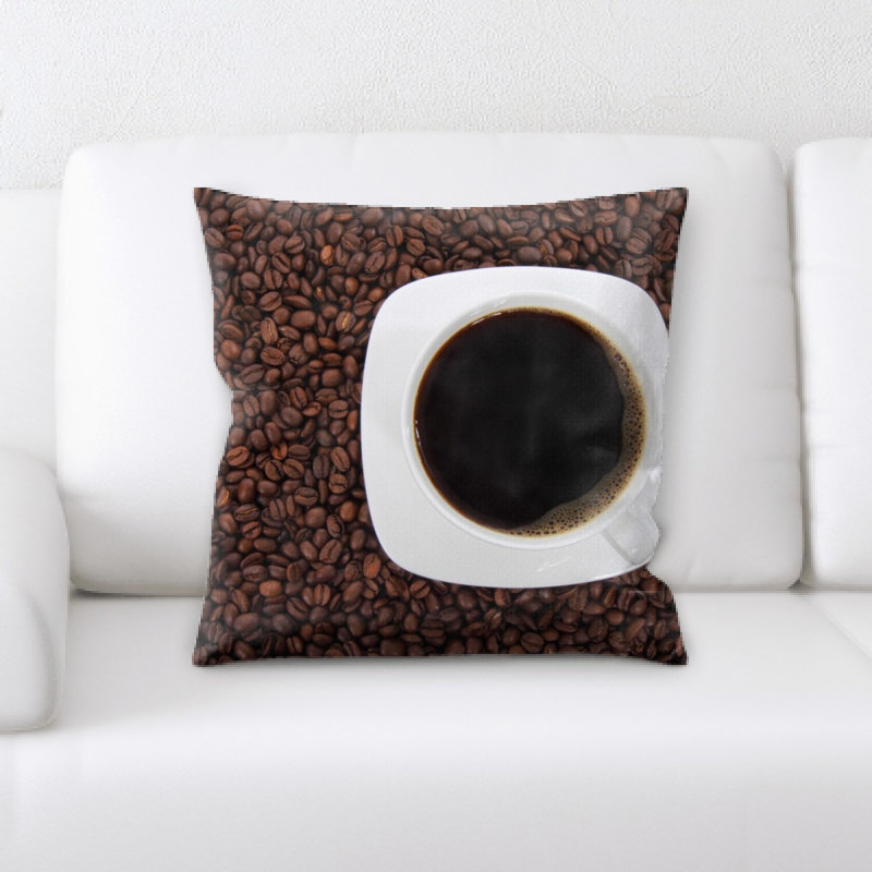 Microsuede Throw Pillow