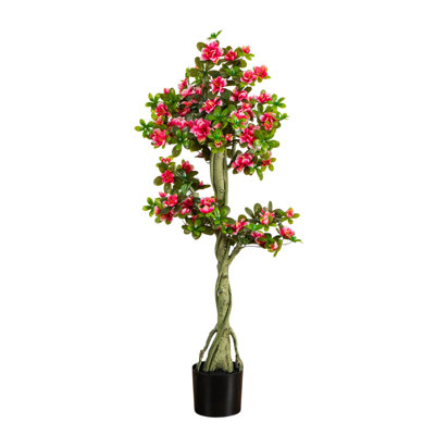 4Ft. UV Resistant Artificial Azalea Tree (Indoor/Outdoor)