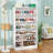 30 Pair Shoe Storage Cabinet, Tall Shoe Rack with Open Shelves