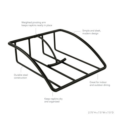 Stainless Steel Napkin Holder