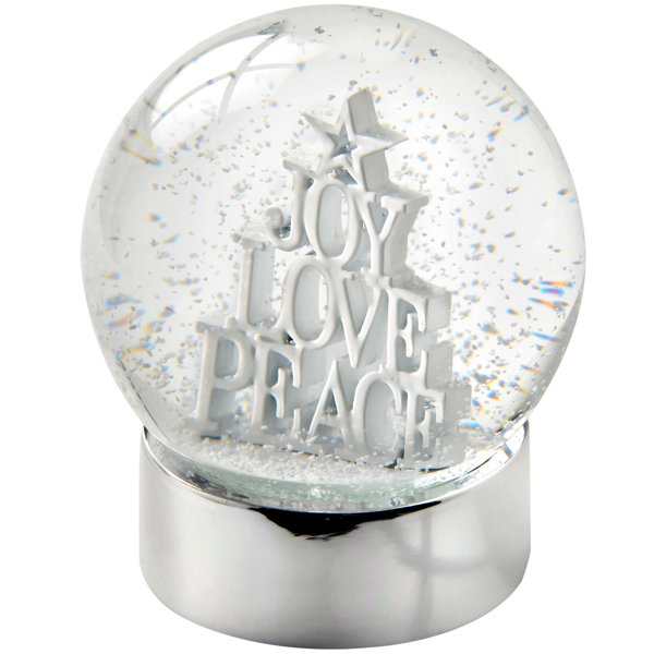 The Seasonal Aisle Christmas Snow Globe & Reviews | Wayfair.co.uk