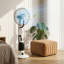Pedestal Fan with Water Mist Spray
