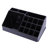4-Piece Plastic Cosmetics Storage Rack Transparent