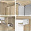 Vanity & Mirror Set-577103886