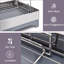 Laurena Stainless Steel Dish Rack