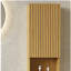 Armoire murale de 59 po de hauteur pour salle de bain, armoire de rangement étroite avec portes et tablettes, convient aux petits espaces, convient à la salle de bain, au salon et à la buanderie, couleur grain de bois de chêne Corolla