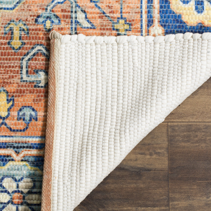 Tapis de performance géométrique tissé à la main Amanda, Tapis de couloir 2 pi 3 po x 8 pi