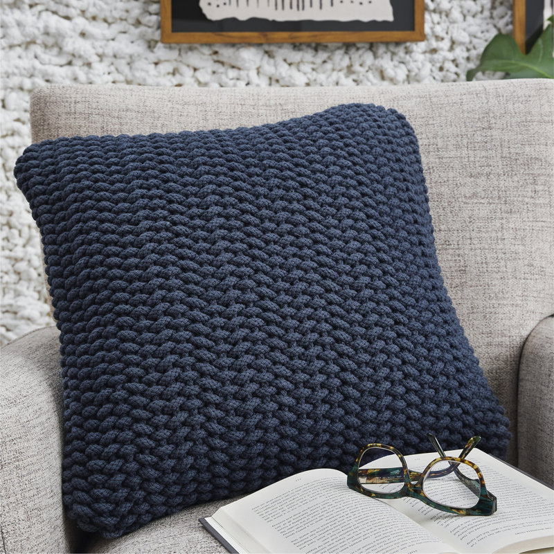Housse et insert de coussin carré 100% coton Dhiraj