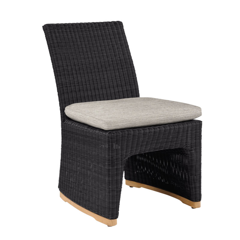 Westport Patio Dining Chair with Cushion, Fog, Westport Sea Salt