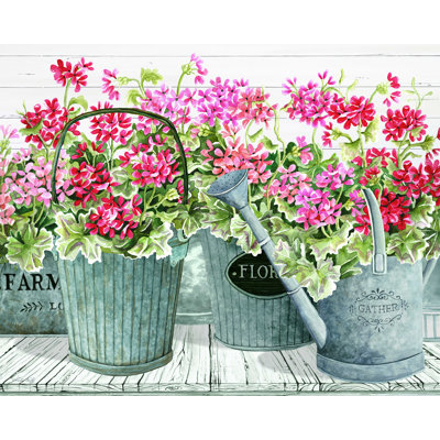 " Potted Geranium Mix II "