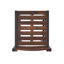 Ensemble de 2 tabourets d'extérieur en bois d'acacia Milos