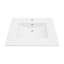 Lavabo de meuble-lavabo rectangulaire blanc Adelle
