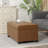 40" Faux Leather Storage Ottoman Bench With Tufted Button-1483342898