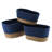 Padang 3-Piece Cotton Basket Bin-89934468