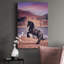 Sunlit Horses II, toile tendue avec châssis de qualité supérieure - prête à être accrochée-608497861