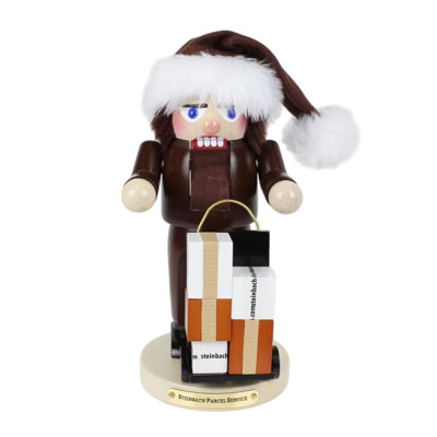  Wooden Chubby Nutcracker, SPS-Deliverer, 11.5in