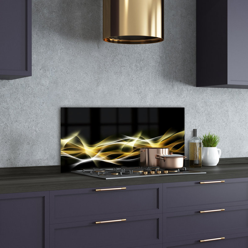 Binal 50cm W x 100cm L Glass Peel and Stick Panel