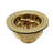 3-1/2" Wing Nut Style Kitchen Sink Drain Basket Strainer-105013598