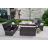Frederica 7 - Person Patio Conversation Set with Cushions-591521465-591521468