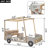 Wood  Car Bed With Pillow-393216752