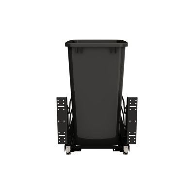 Rev-A-Shelf Pullout Kitchen Trash Can 35 qt. with Soft-Close, 53WC-1535SCDM-118