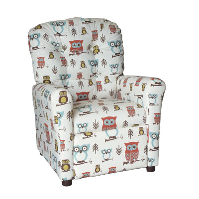 Orford Kids 13'' Recliner Chair and Ottoman