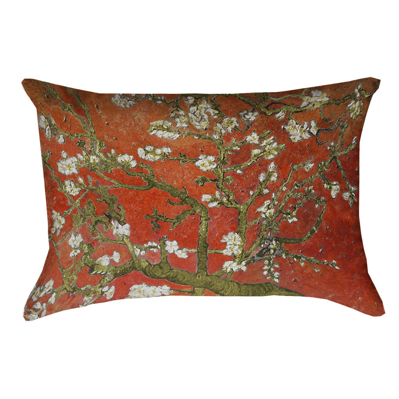 Coussin 100% coton Vincent Van Gogh, Orange