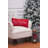 Merry Christmas Applique & Embroidered Throw Pillow