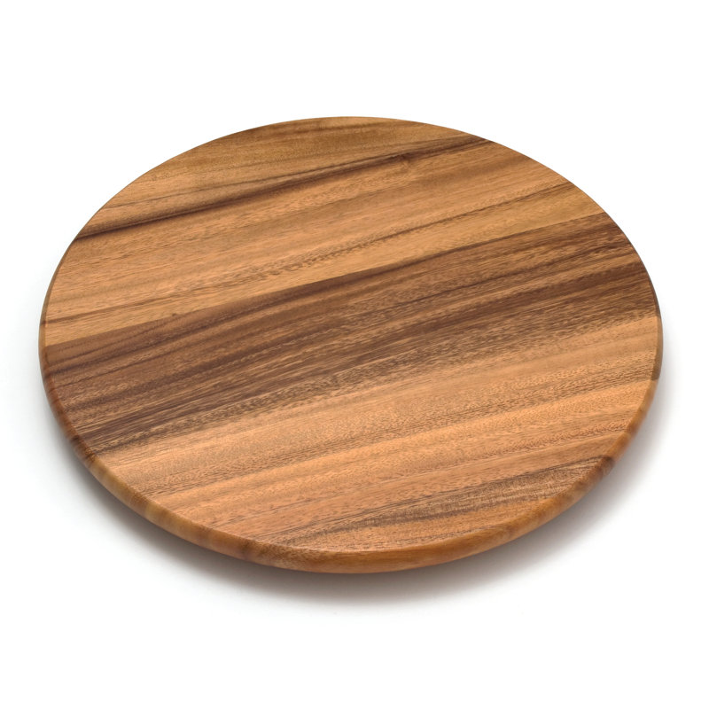 George Oliver Wood Lazy Susan, 1.25" H x 16" W x 16" D