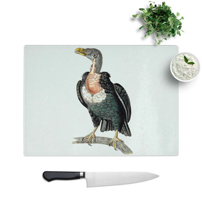 Tempered Glass Vulture Chopping Board