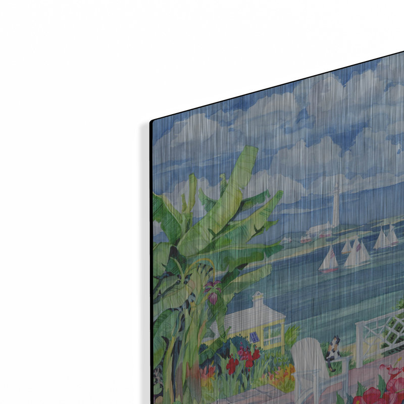 «Bermuda Cove» par Paul Brent, H 12 po x l 16 po