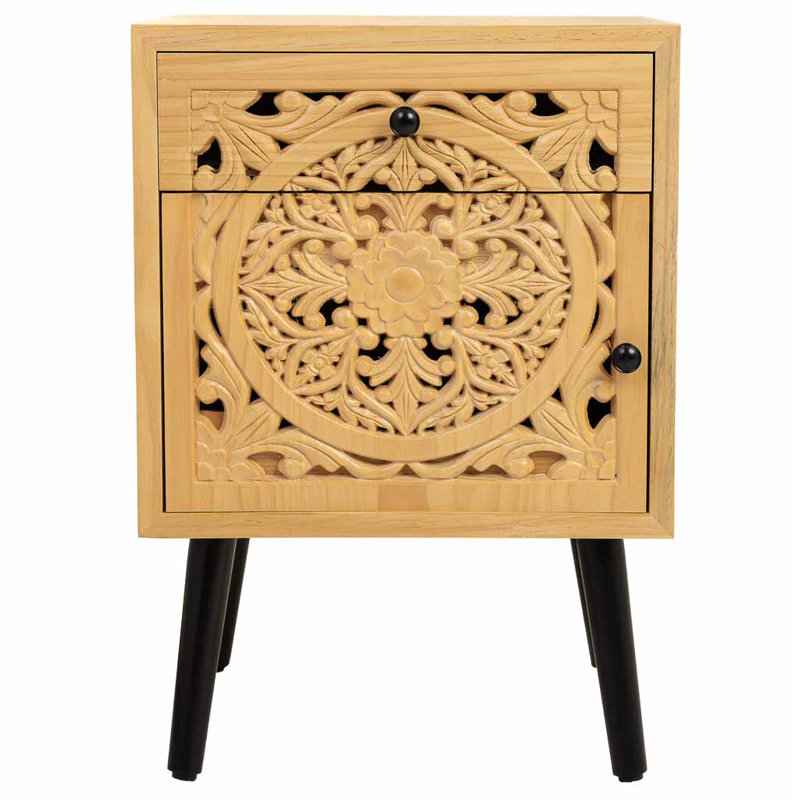 Splendora 45 cm W Bedside Table