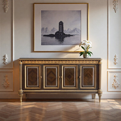 American-style retro minimalist high-end sideboard