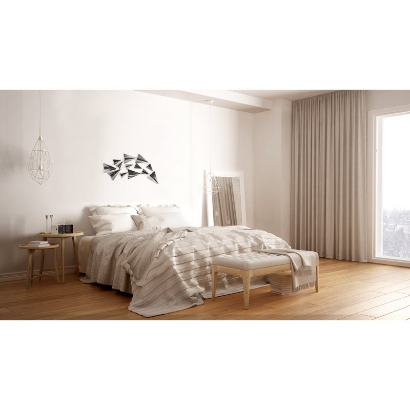 Handmade Modern Abstract Wall Decor on Metal