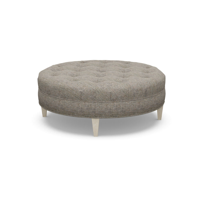 Round Ottoman, 2243-80, Sandstone
