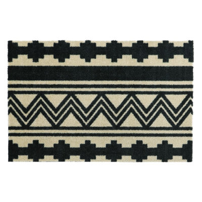 Non-Slip Chevron / Zig Zag Doormat