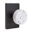 Terrazzo Round Knob with Rectangle Rosette-722826240