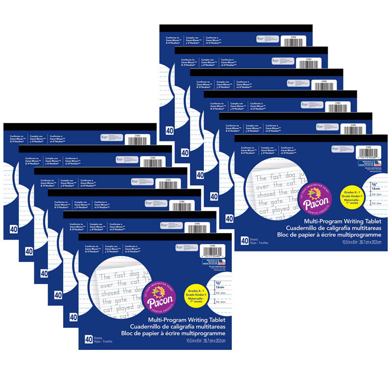 Tablette d'écriture multi-programmes