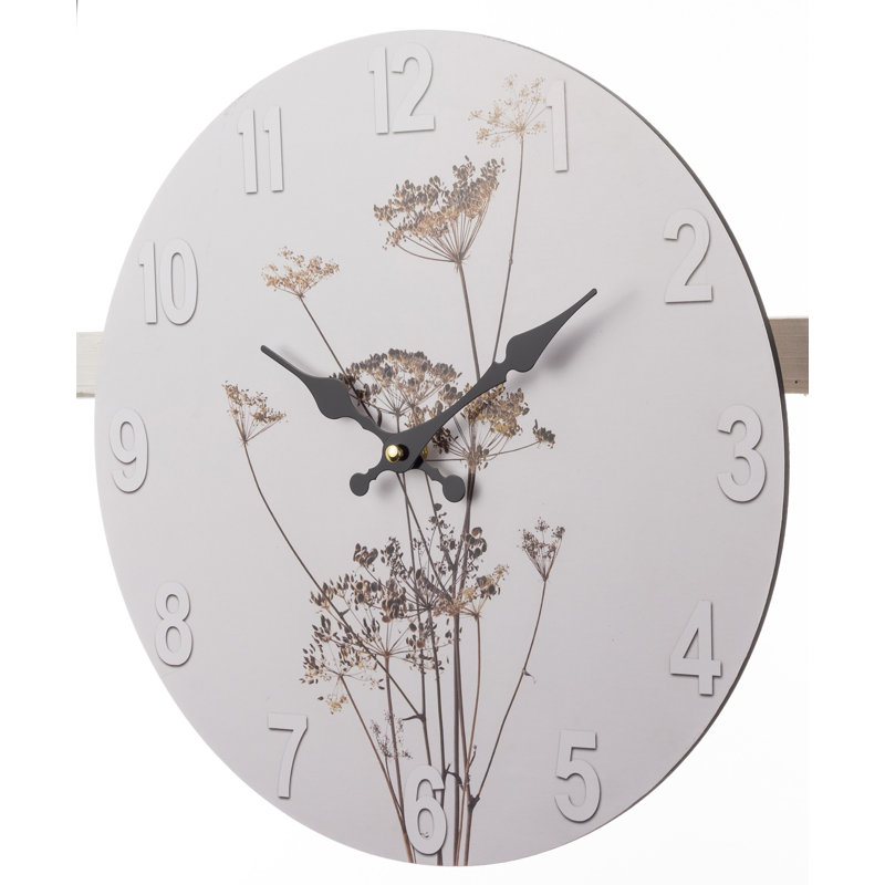 Alcy Wood Wall Clock