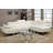 Faux Leather L-Shaped Sectional Right Hand Facing-98799124