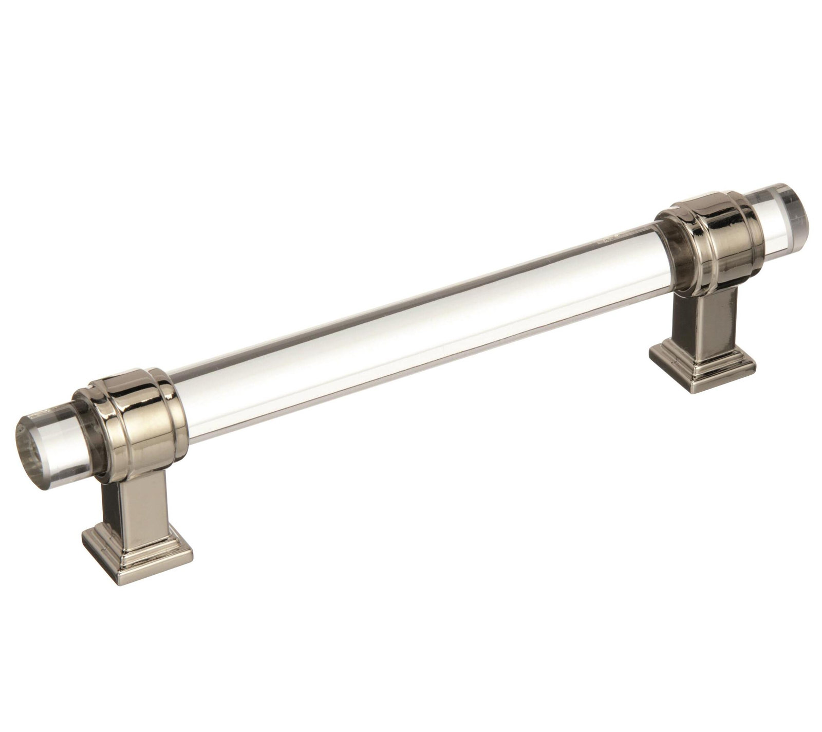 Amerock Glacio Bar Pull, 5 1/16", Polished Nickel