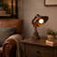 Lampe de table de ferme industrielle 12,6 po (ampoule incluse)