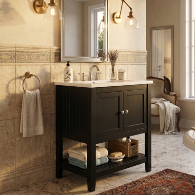 Meuble-lavabo sur pied 24 po Neo-Classical