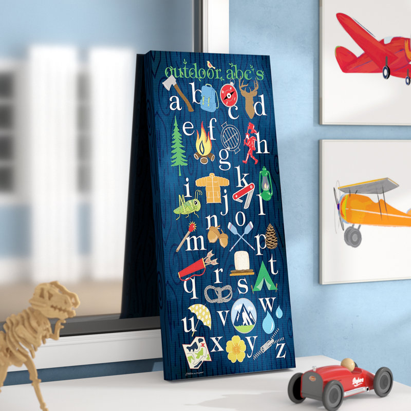 Art sur toile Felker, H 24 po x l 10 po x P 1,5 po, Toile tendue