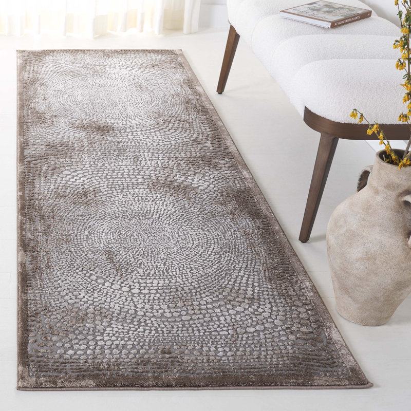 Blumenfeld Performance Abstract Rug, Runner 2'7" x 8'