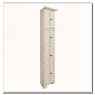 Armoire de rangement 72 po avec 8 portes