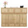 Crystle Rectangle Manufactured Wood Reception Desk