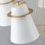 5 - Light Iron and Steel Chandelier